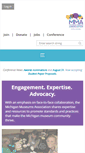 Mobile Screenshot of michiganmuseums.org